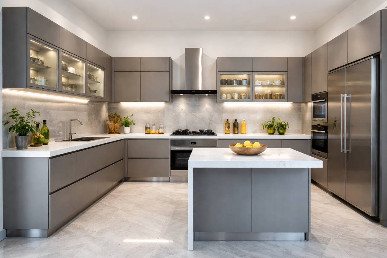 Modular Kitchen Design Muzaffarnagar Uttar Pradesh